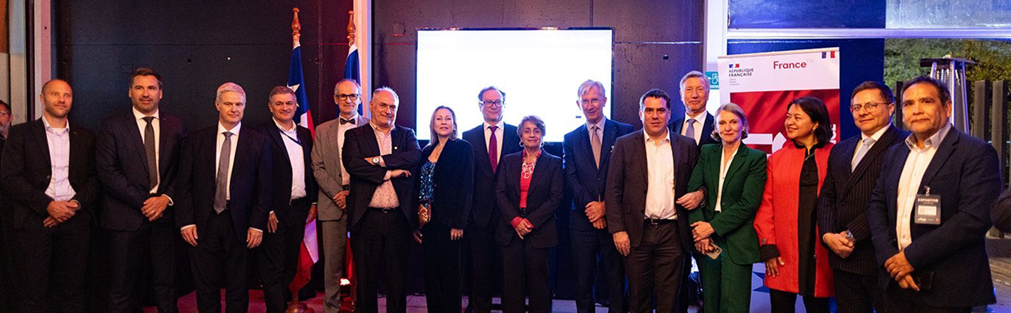 Francia impulsa la transición energética en Hyvolution Chile 2024 con la inauguración de su Pabellón