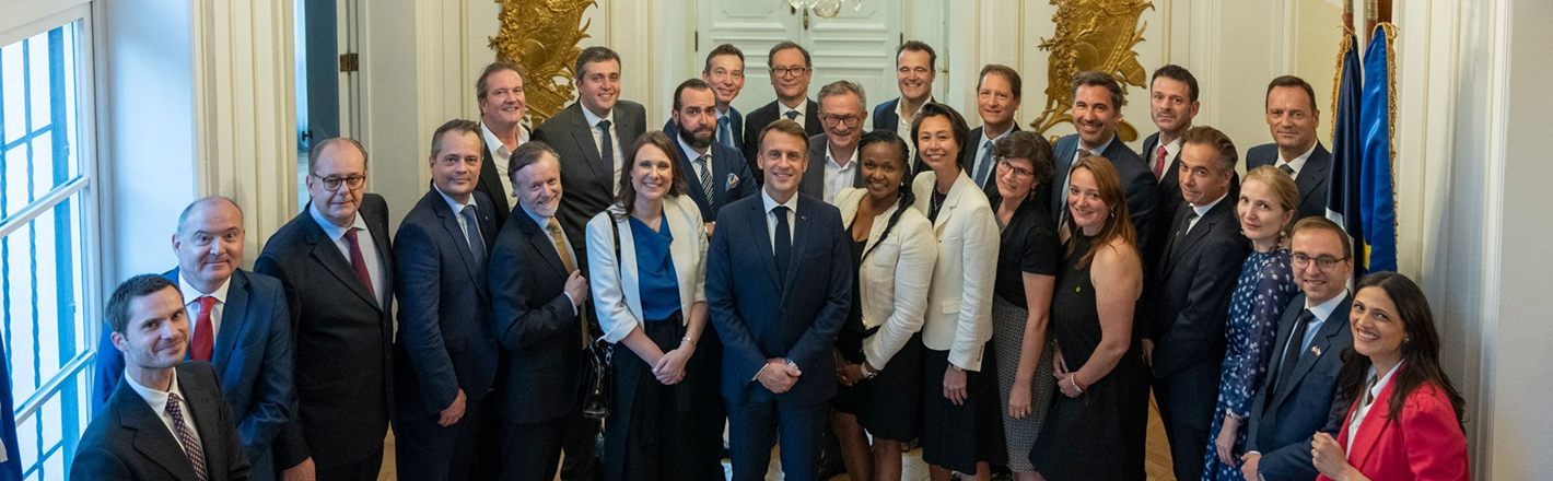 H2 Magallanes presente en el encuentro con el Presidente Emmanuel Macron en Chile